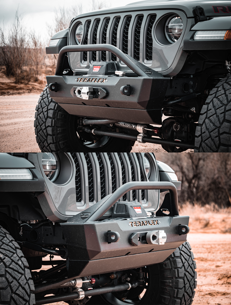 TeraFlex JL / JT: RockGuard Crest Front Bumper