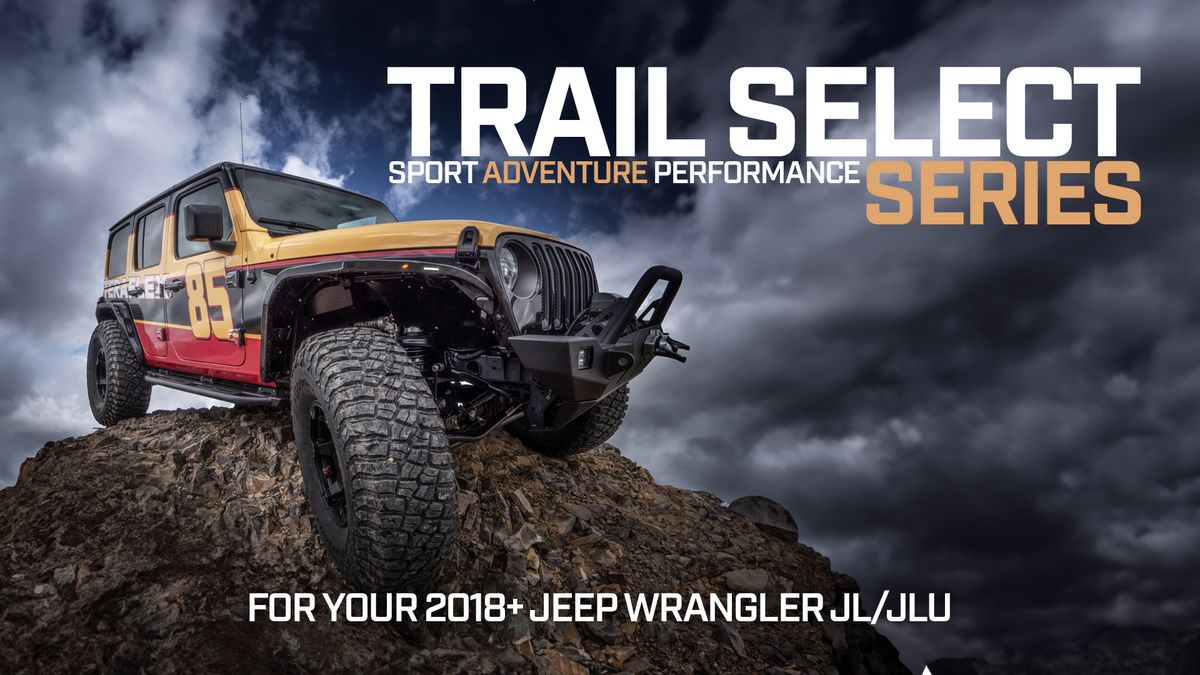 TeraFlex 3.5" Trail Select Performance Kit W/ Falcon 3.3 Shocks JL Wrangler 2018-2026