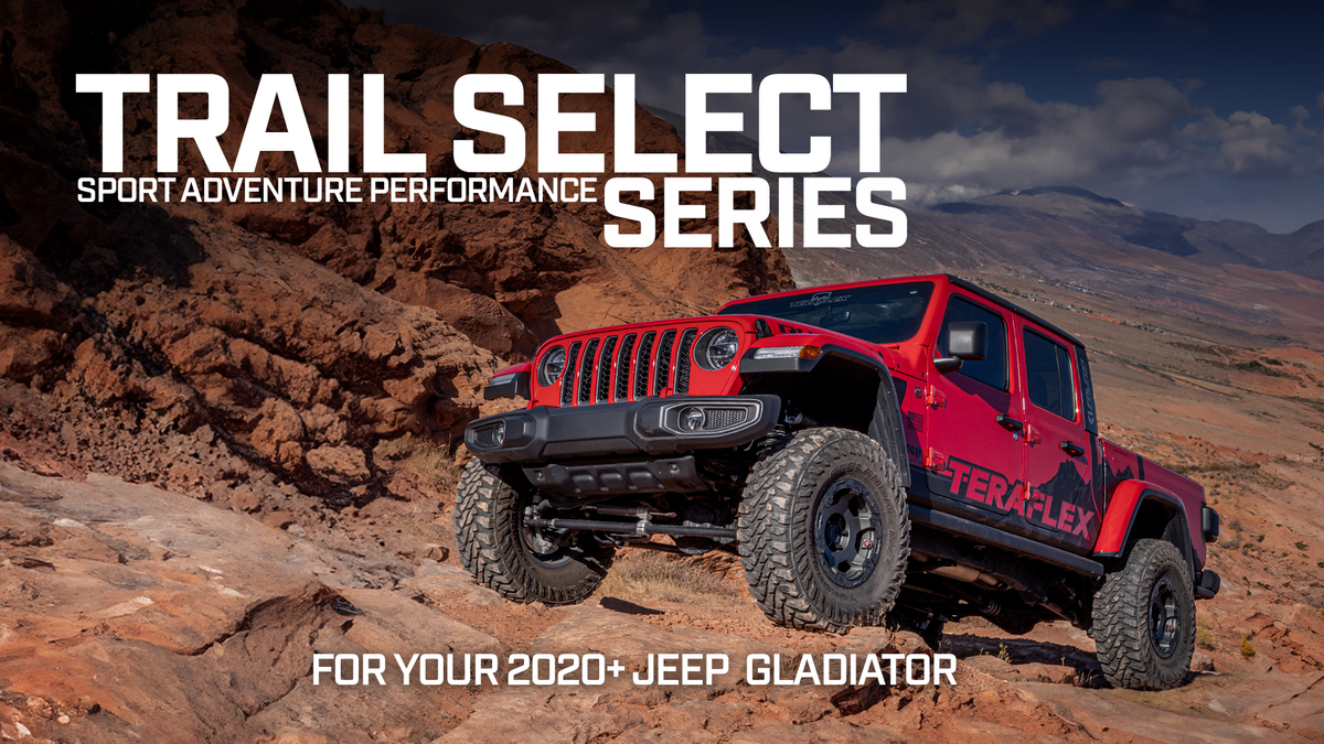 TeraFlex 3.5" Trail Select Performance Kit W/ Falcon 3.3 Shocks JT Gladiator 2020-2026