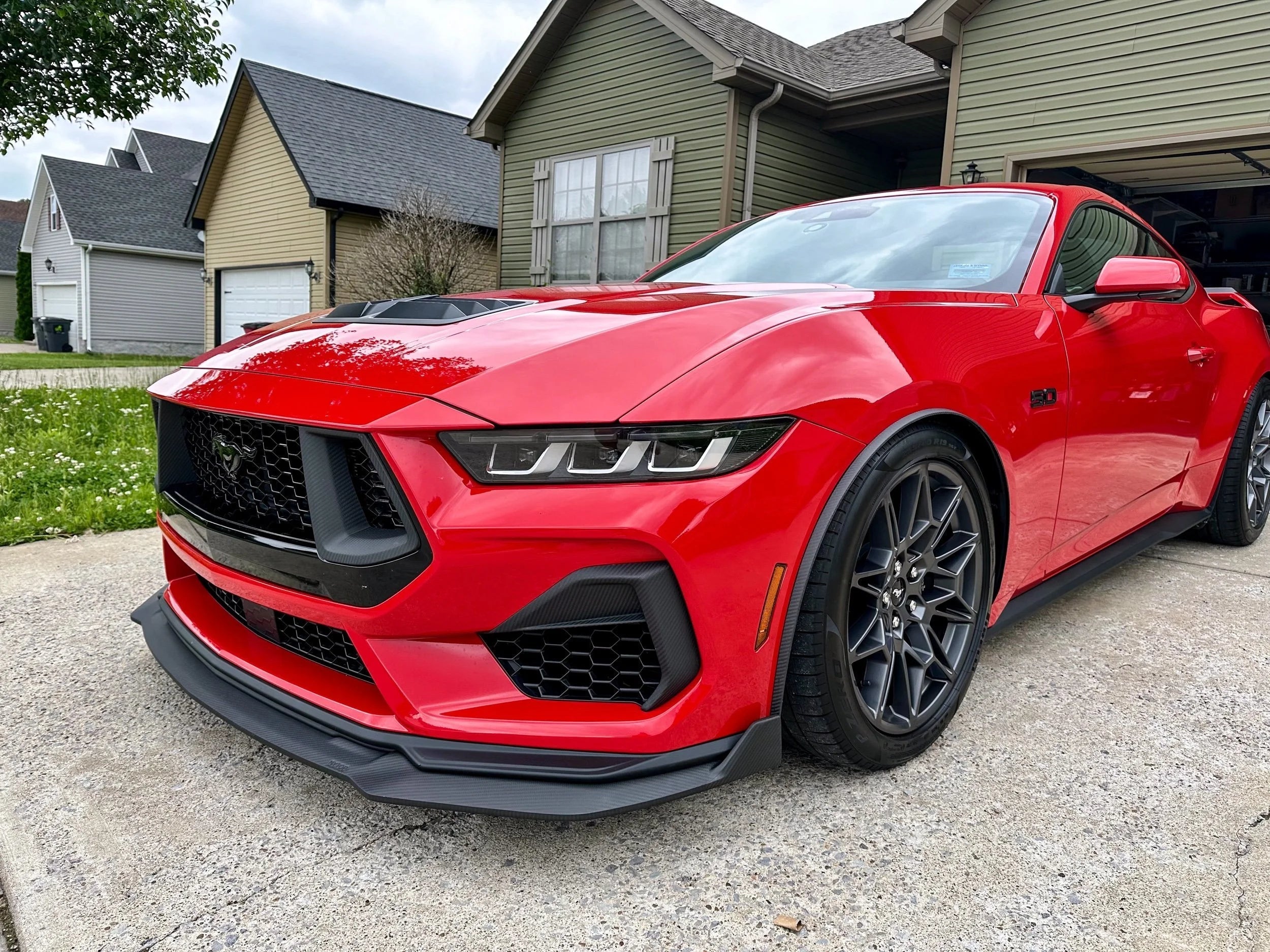 2024-Current Ford Mustang Splitter Extension