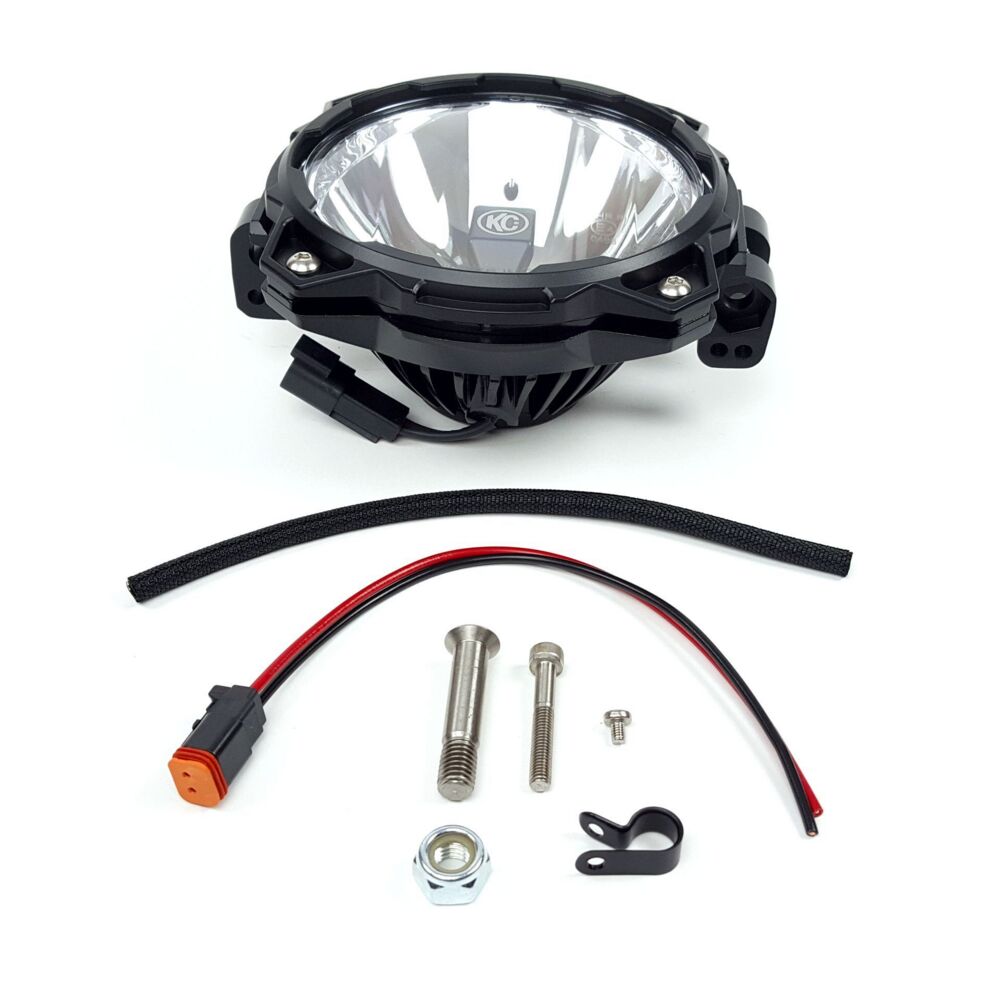 KC HiLiTES Gravity Pro6 LED - Add-On Driving Light System - 20W Spot Beam