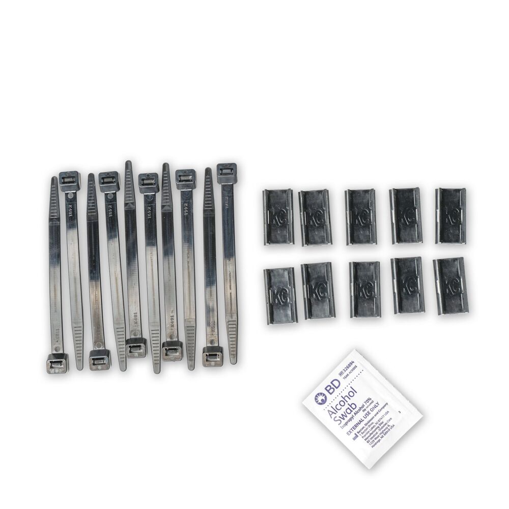 KC HiLiTES KClip Cable Anchors 10-Pack - Wire Hider System