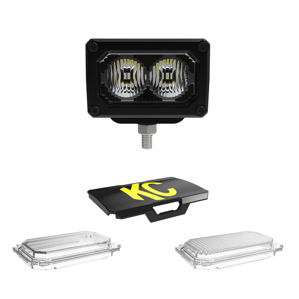 KC HiLiTES Profile 3" LED Light - Master Kit - Single