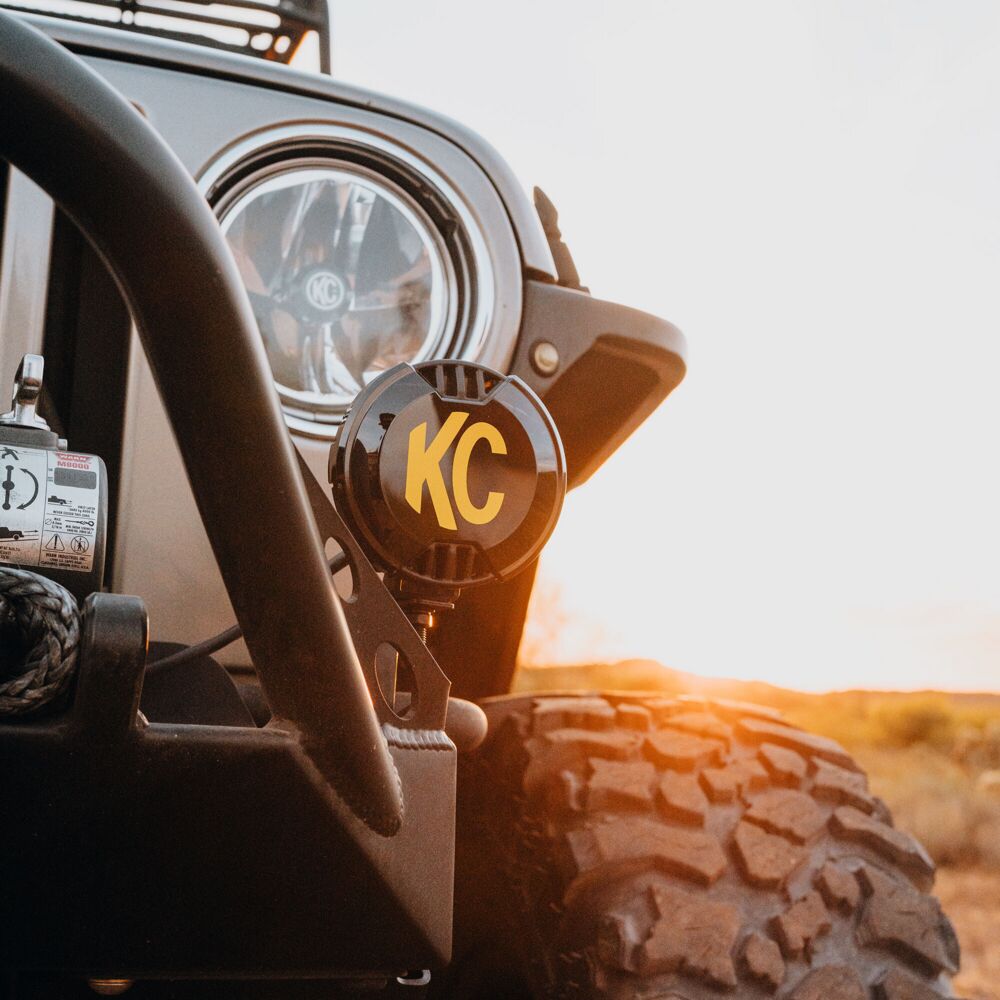 KC HiLiTES SlimLite 4" LED Cover - Black