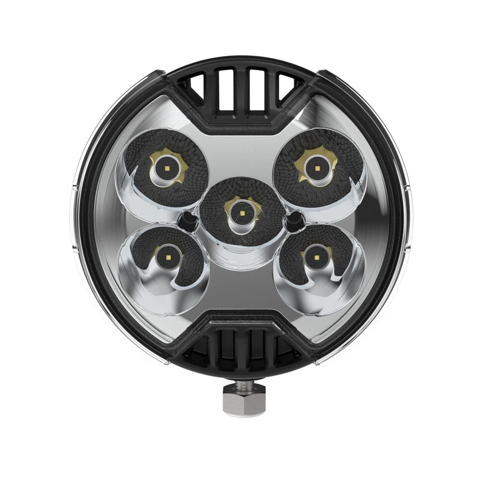 KC HiLiTES SlimLite 4" LED Light Shield - Clear