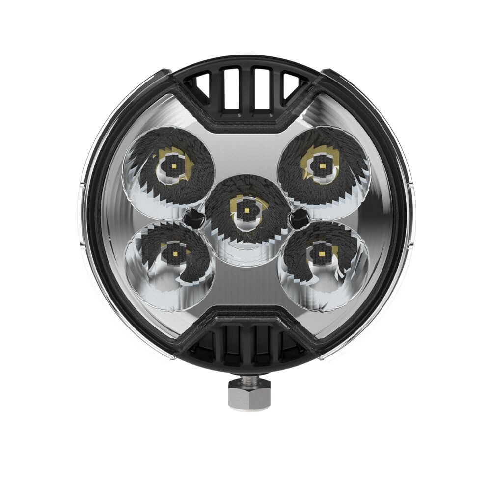 KC HiLiTES SlimLite 4" LED Light Shield - SAE Driving - Clear