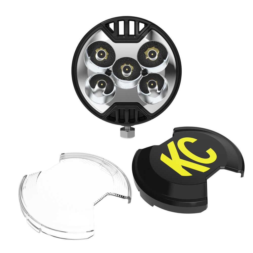 KC HiLiTES SlimLite 4" LED - Master Kit - Single Light