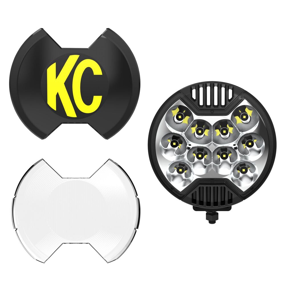 KC HiLiTES SlimLite 6" LED - Master Kit - Single Light