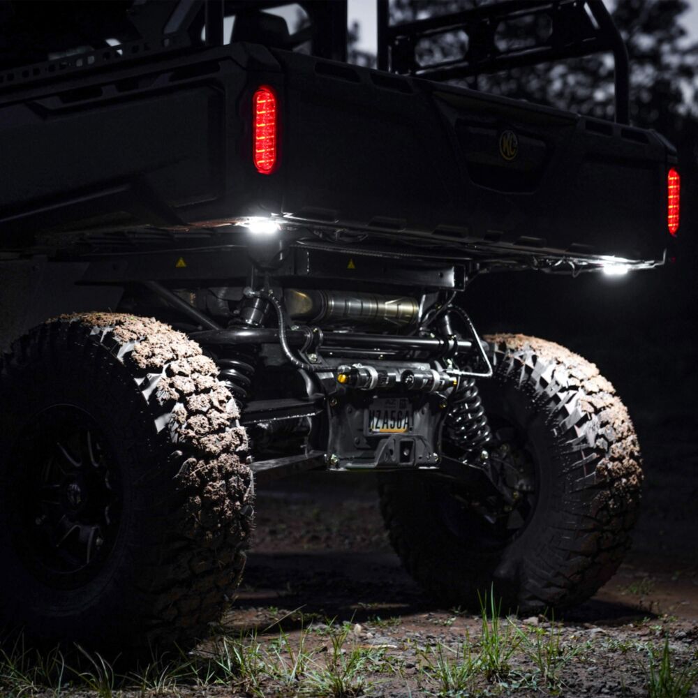 KC HiLiTES Two-Light Add-On Cyclone V2 Kit - Clear - 2.5 Meters Long
