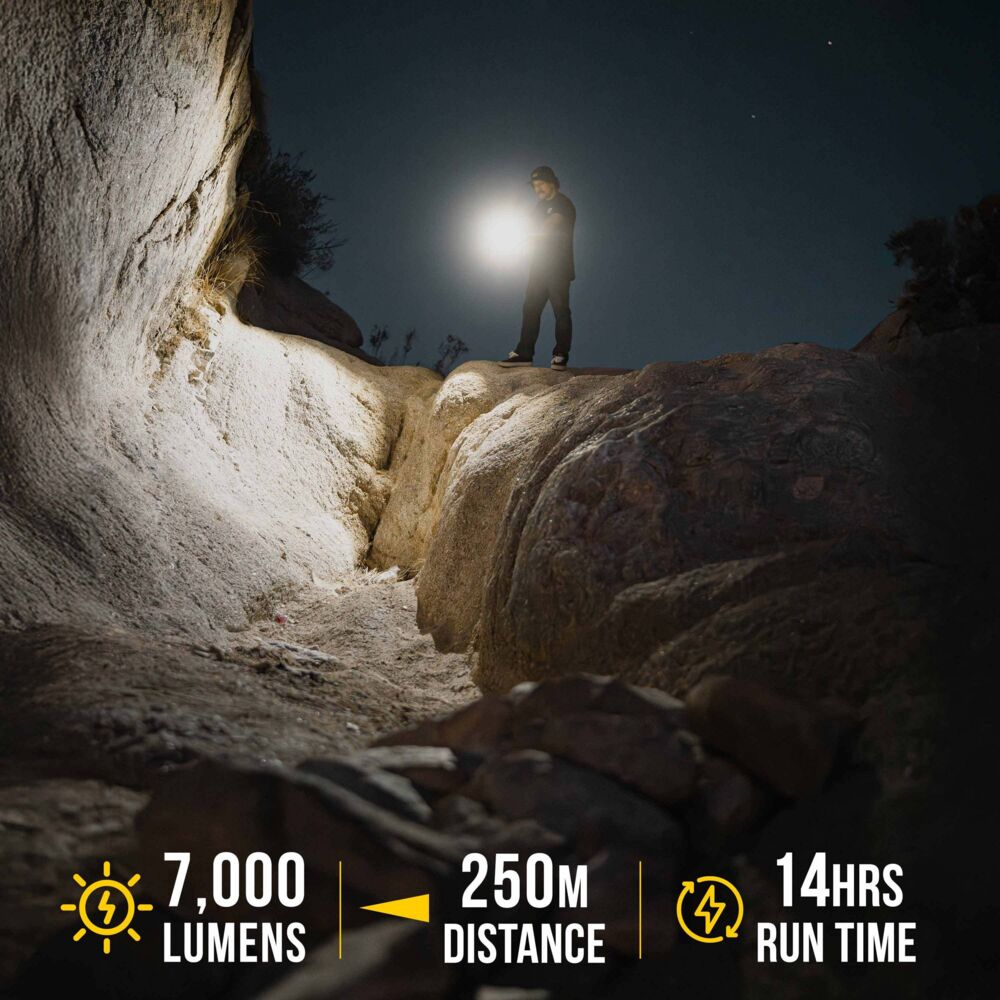 KC HiLiTES FLX 7K rechargeable flashlight - view 2