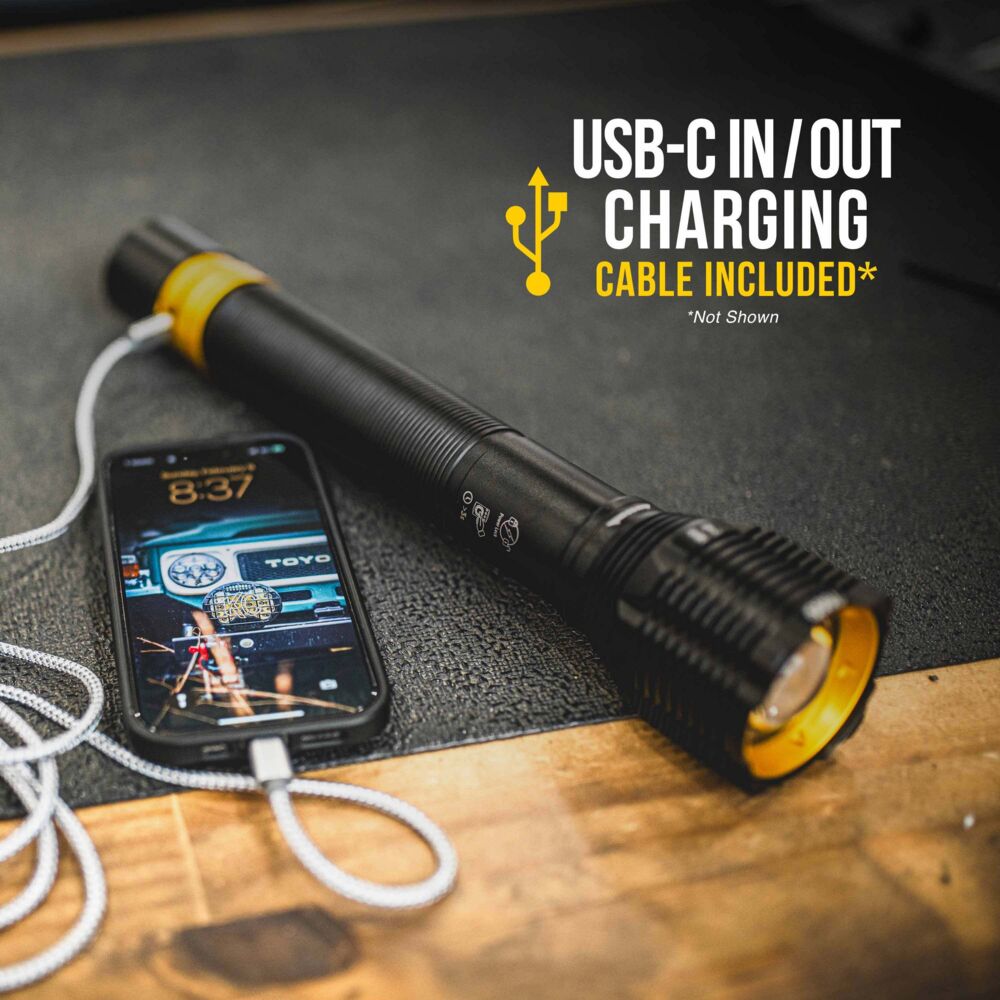 KC HiLiTES FLX 7K rechargeable flashlight - view 4