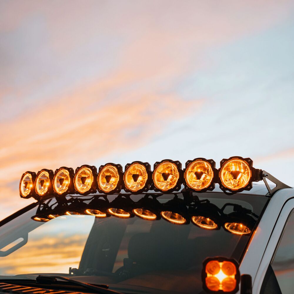 KC HiLiTES Gravity Titan Overhead Light Bar Kit for 2015-2026 Ford F-150