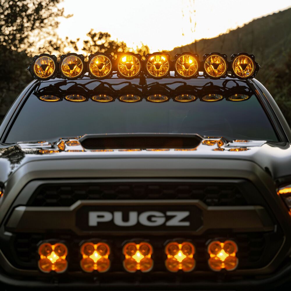 KC HiLiTES Gravity Titan Overhead Light Bar Kit for 2005-2023 Toyota Tacoma