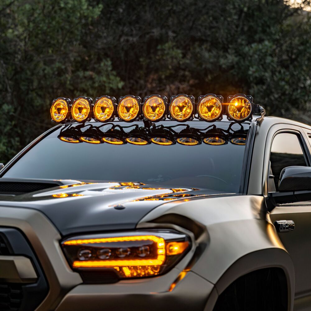 KC HiLiTES Gravity Titan Overhead Light Bar Kit for 2005-2023 Toyota Tacoma