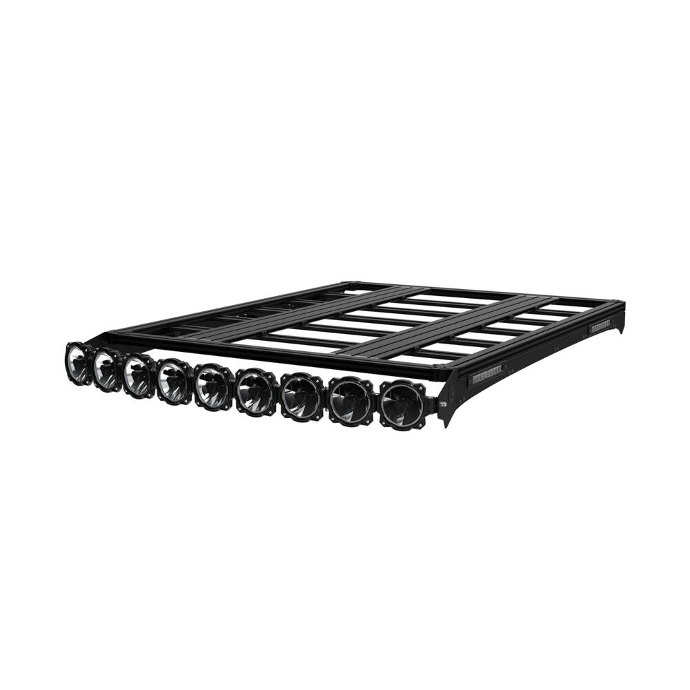 KC HiLiTES Platform One Roof Rack with 360° Lighting for 2015-2026 Ford F-150