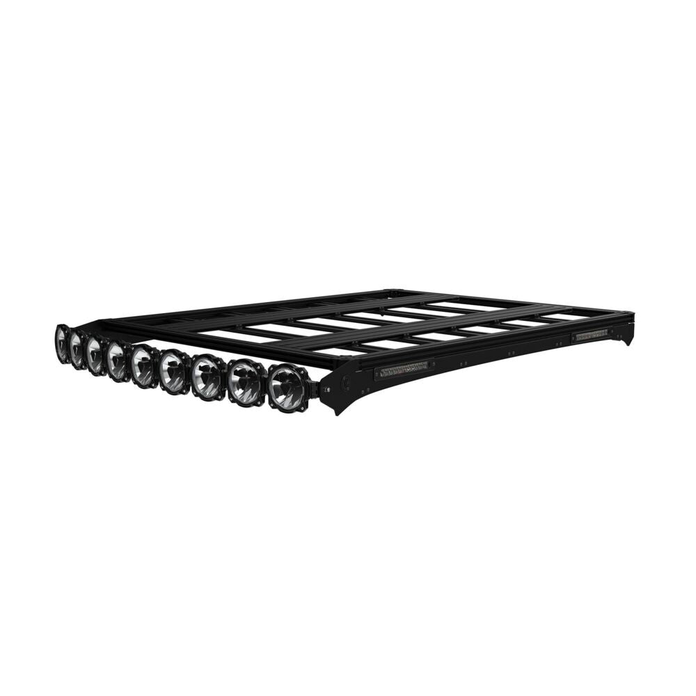 KC HiLiTES Platform One Roof Rack with 360° Lighting for 2017-2026 Ford Super Duty