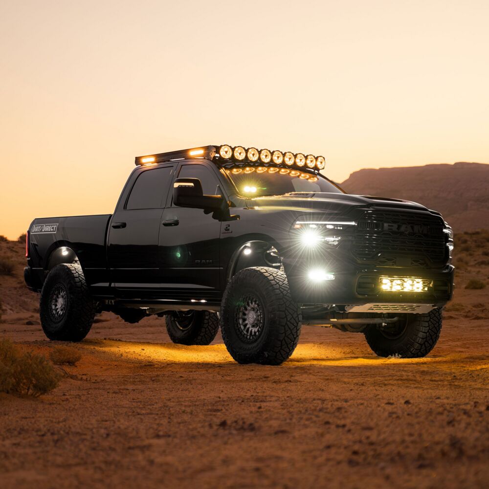 KC HiLiTES Platform One roof rack for 2010-2026 RAM 2500/3500