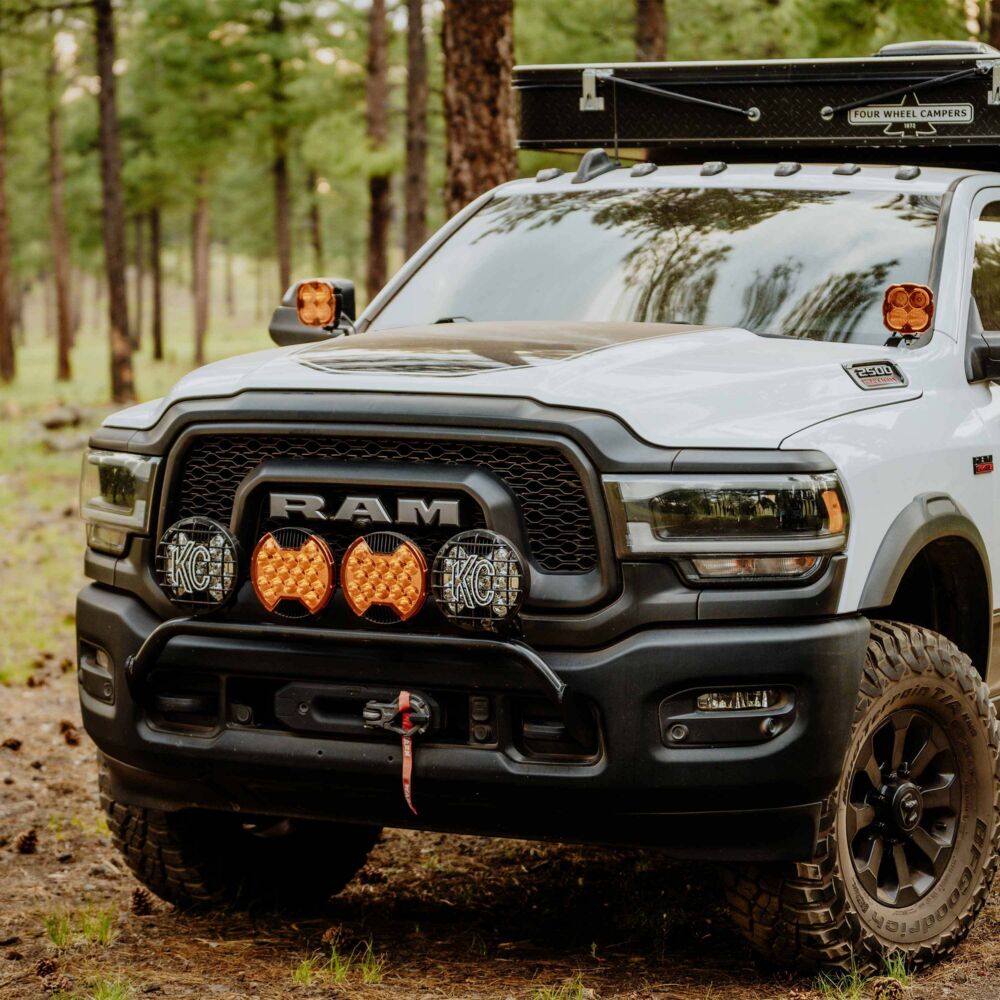 KC HiLiTES Bumper Light Bar Bracket for 2019+ RAM 2500/3500