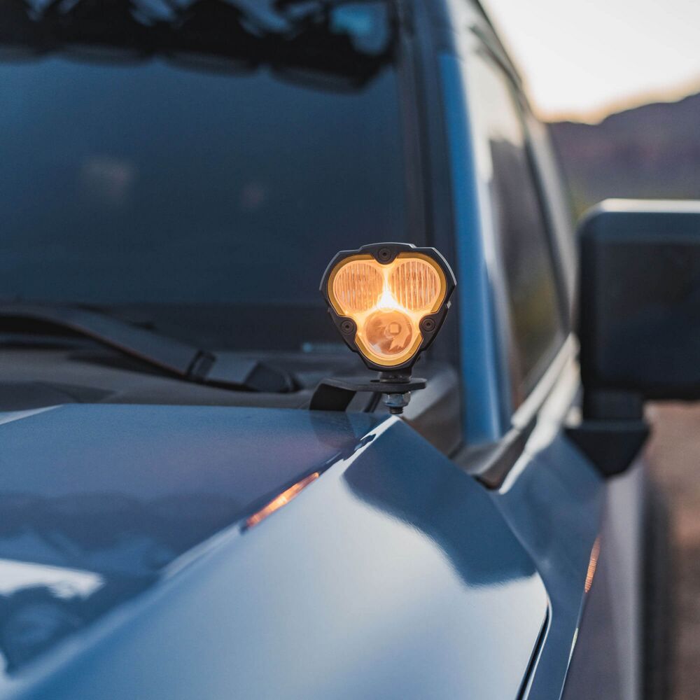 KC HiLiTES A-Pillar / Ditch Light Mount for 2024-2025 Toyota Land Cruiser