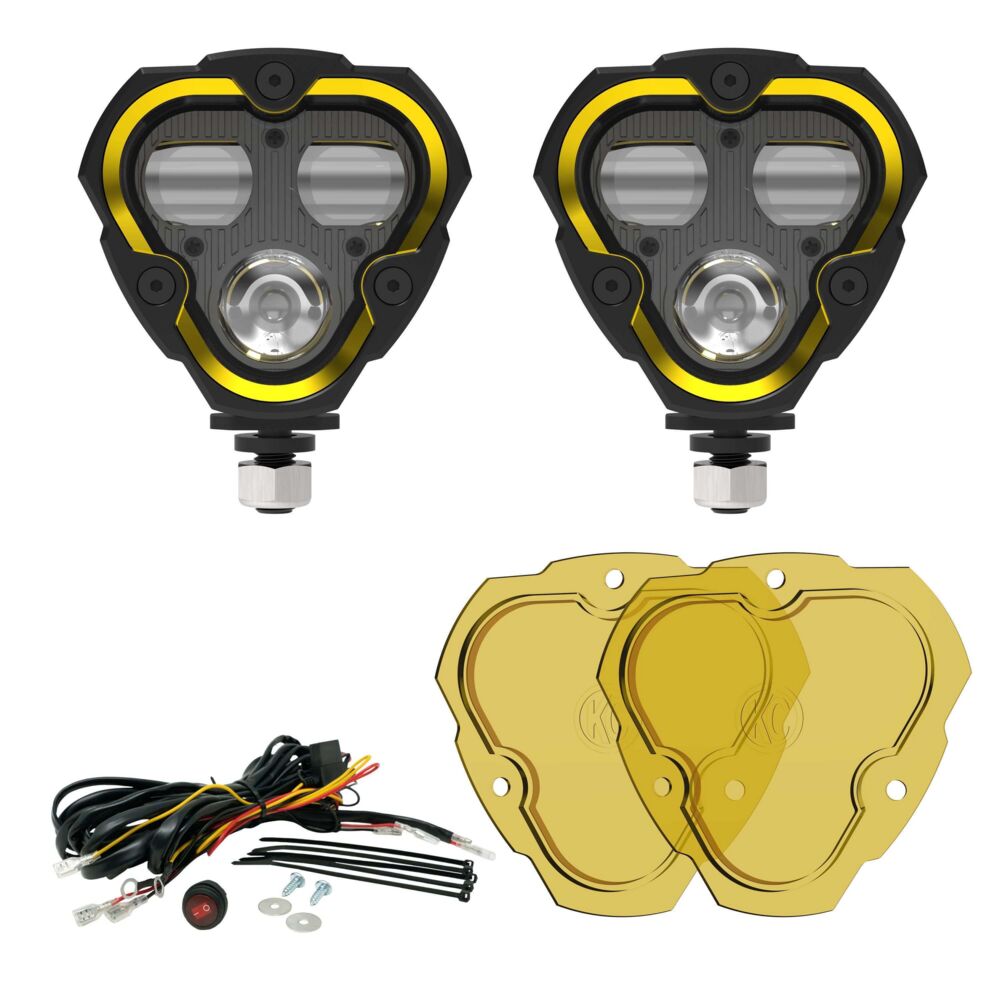 KC HiLiTES FLEX ERA 3 Fog Light Kit for 2019-2025 Mercedes Sprinter