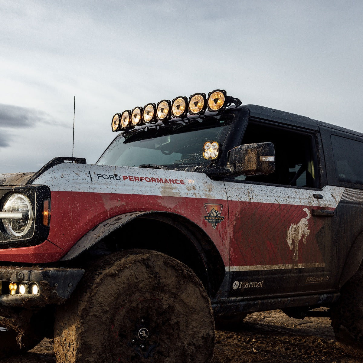 KC HiLiTES A-Pillar / Ditch Light Kit for Ford Bronco
