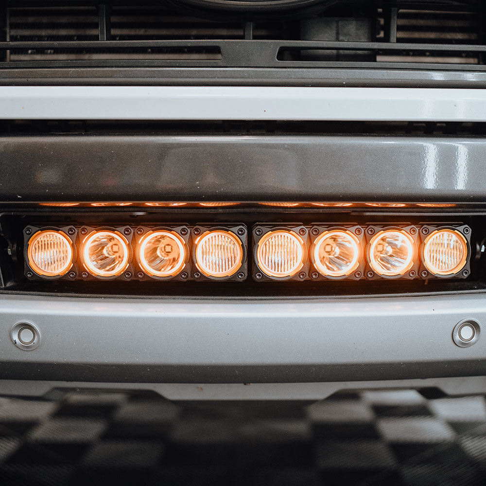 KC HiLiTES FLEX ERA 20" Bumper Light Bar Kit for 2019-2023 Ford Ranger
