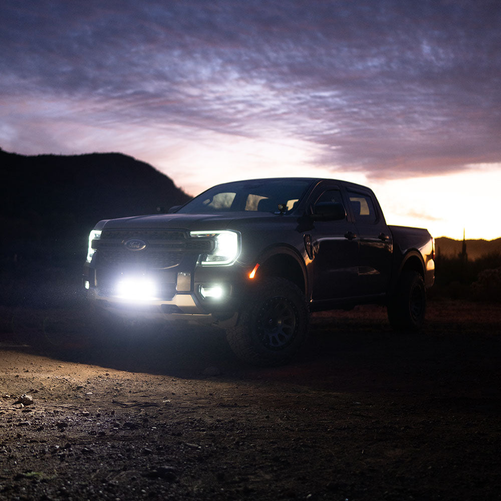 KC HiLiTES FLEX ERA 10" Bumper Light Bar Kit for 2024-2026 Ford Ranger