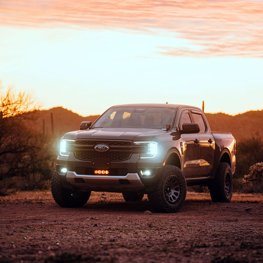 KC HiLiTES FLEX ERA 10" Bumper Light Bar Kit for 2024-2026 Ford Ranger
