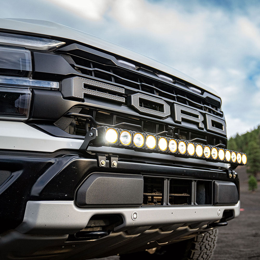 KC HiLiTES FLEX ERA 40" Bumper Light Bar Kit for Ford F-150 802A Modular Bumper
