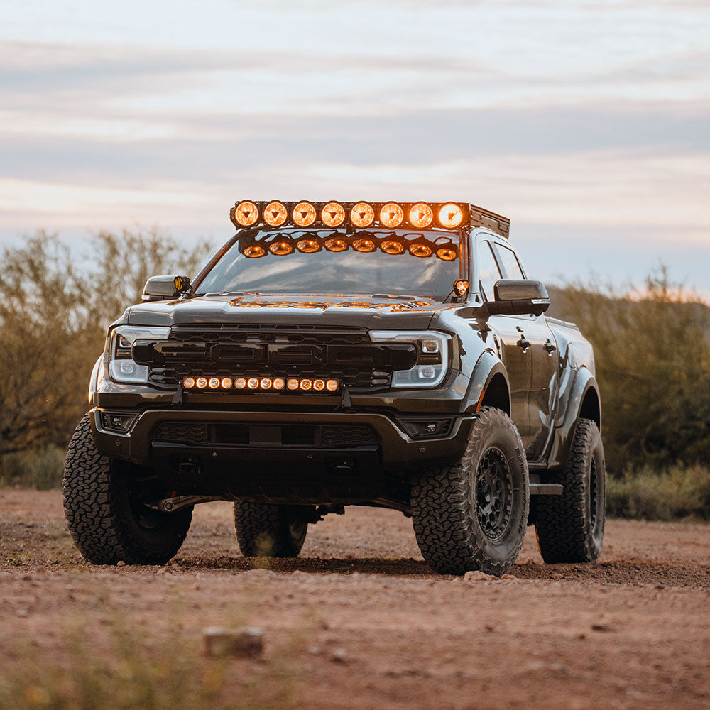 KC HiLiTES FLEX ERA 30" Bumper Light Bar Kit for 2024-2026 Ford Ranger Raptor