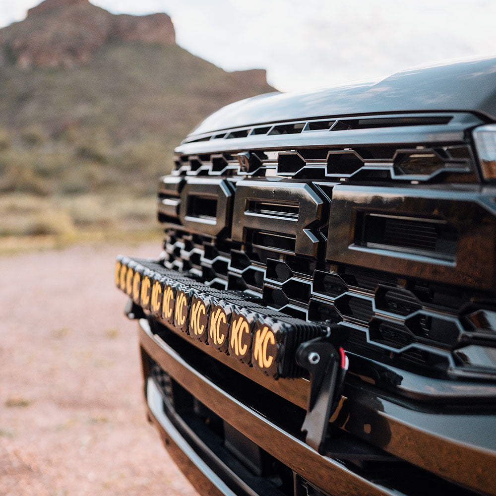 KC HiLiTES FLEX ERA 30" Bumper Light Bar Kit for 2024-2026 Ford Ranger Raptor