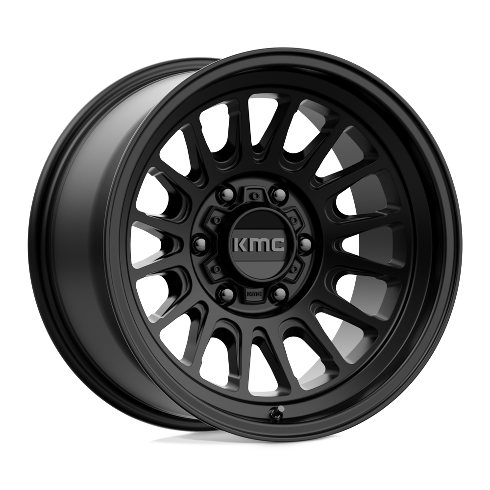 KMC KM724 Impact OL wheel in Satin Black, universal fit