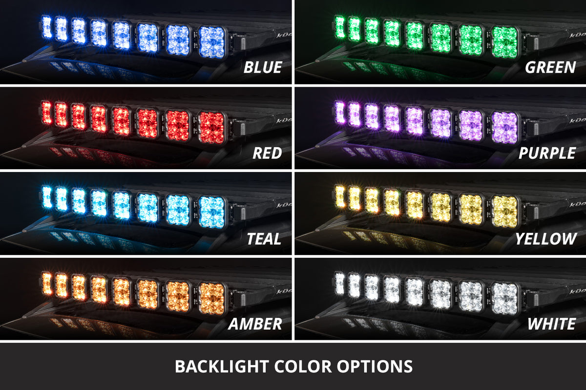 Diode Dynamics x Kuat DEK roof rack with integrated lighting for trucks and SUVs – backlight