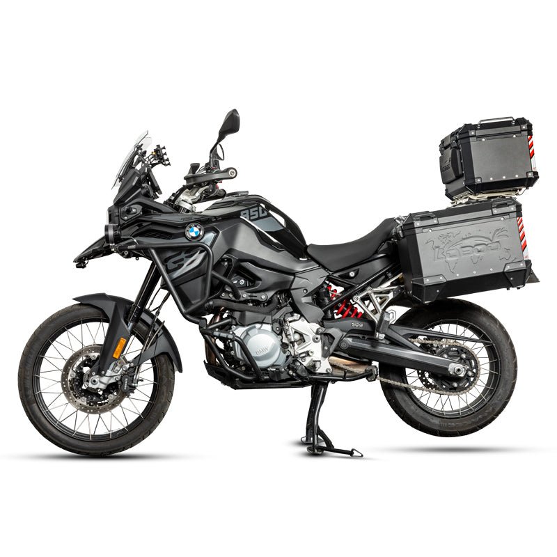 LOBOO L11 Motorcycle Auxiliary Lights – 15000LM High/Low Beam with 3 Warning Modes, IP68 Waterproof, Intelligent Temp Control (Pair)