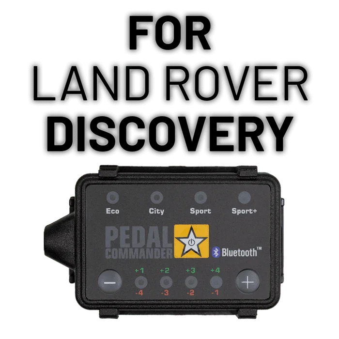 Pedal Commander throttle response controller for Land Rover Discovery with Bluetooth