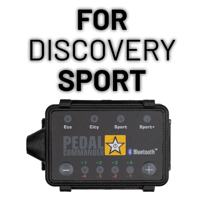 Pedal Commander throttle response controller for Land Rover Discovery Sport, Bluetooth enabled