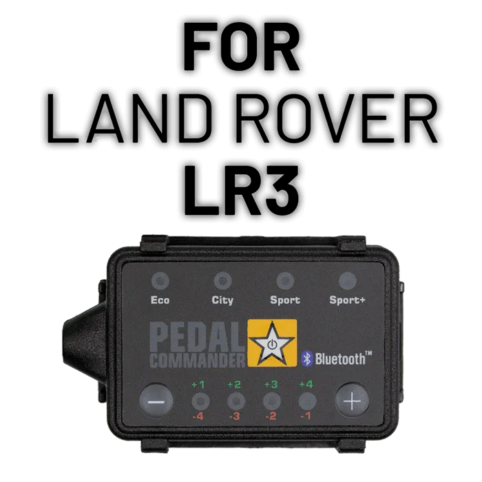 Pedal Commander throttle response controller for Land Rover LR3 with Bluetooth and driving modes