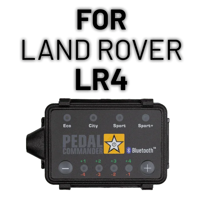 Pedal Commander throttle controller for Land Rover LR4 with Eco, City, Sport, and Sport+ modes