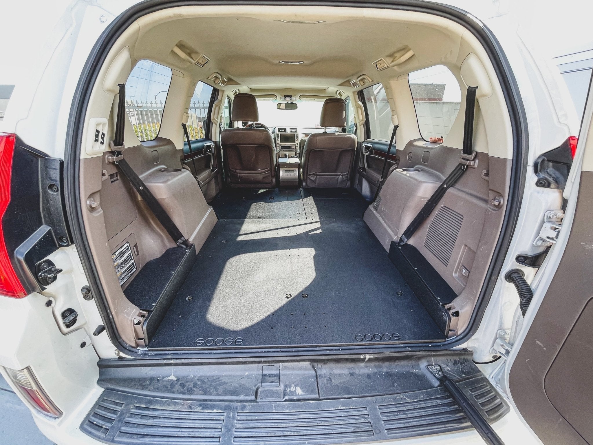 Lexus GX460 2010-2023 - Sistema de placa de eliminación del asiento de la segunda fila