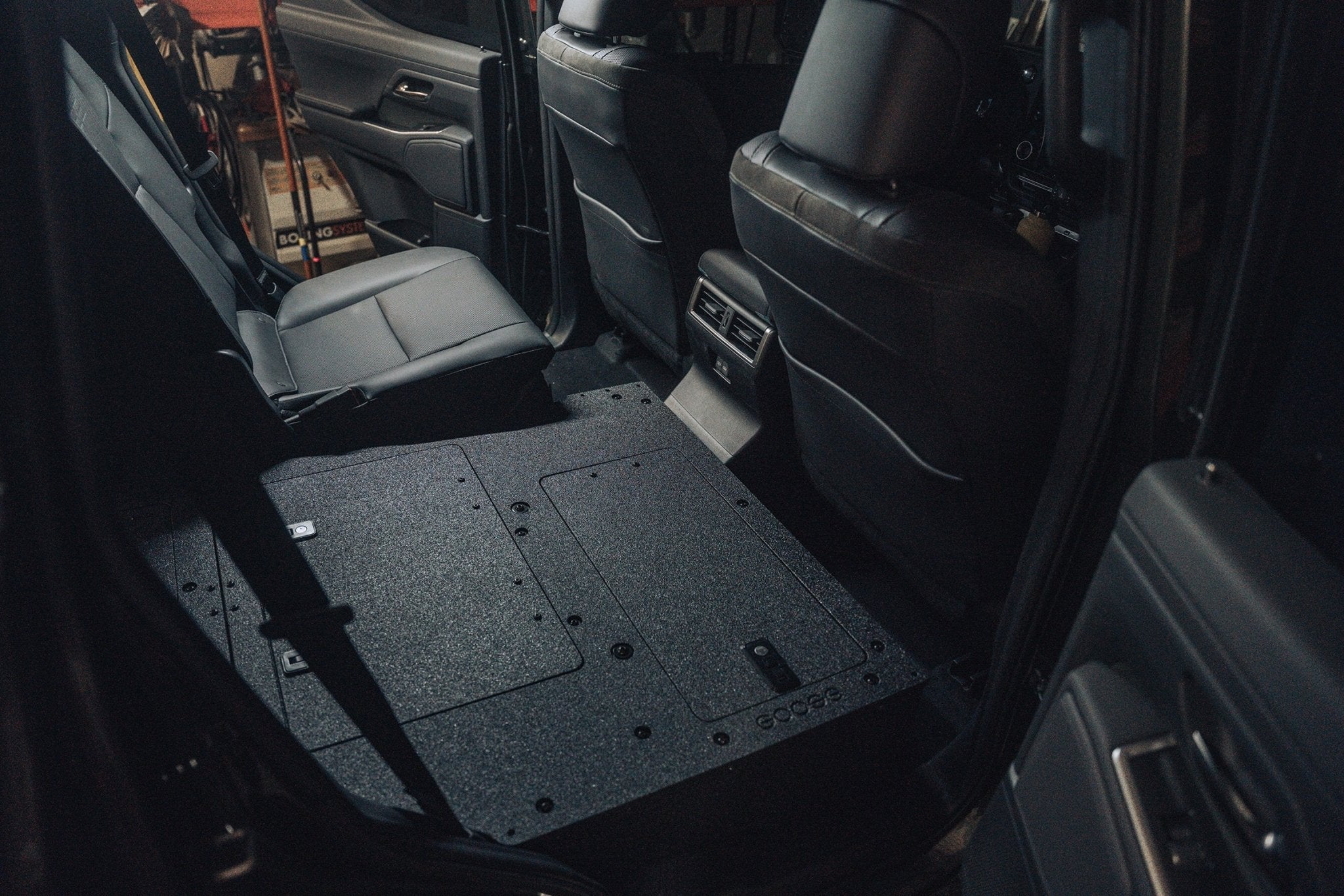 Goose Gear Lexus - GX550 - 2024-Present - Explore Series - Seat Delete Plate System - Plate Based - Non-Third Row Vehicles