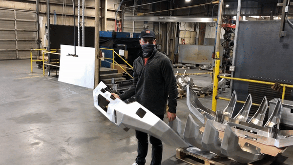 Backwoods Toyota Tacoma 3rd Gen (2016-2023) Hi-Lite Overland Front Bumper [No Bull Bar]