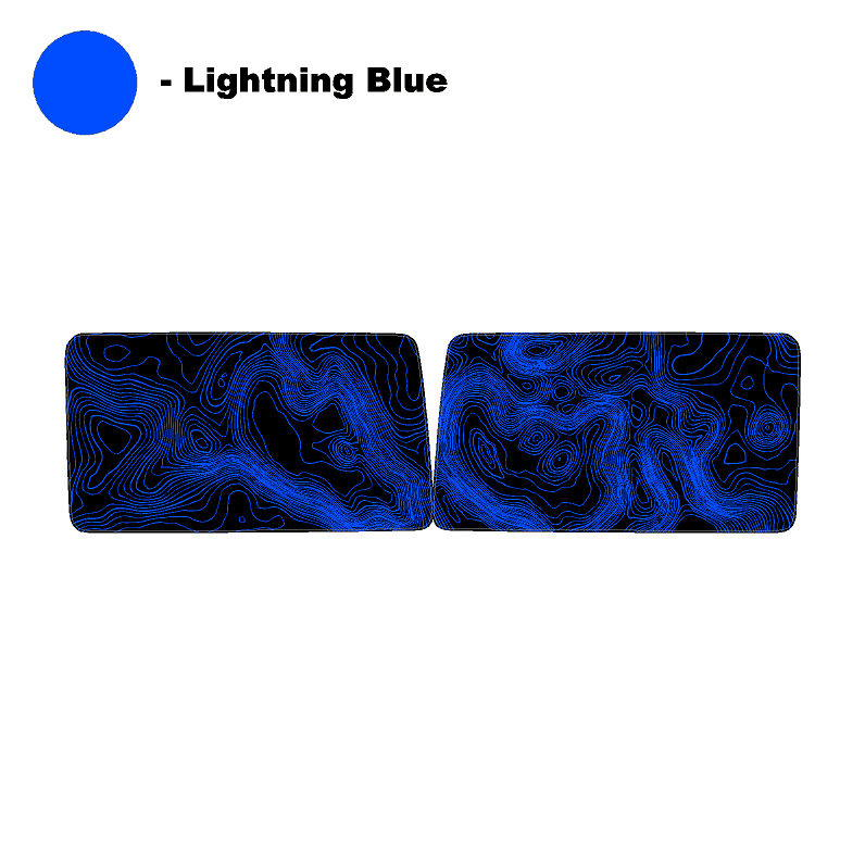 Topo Hardtop Side Window Overlays - 2021+ Bronco 4 Door