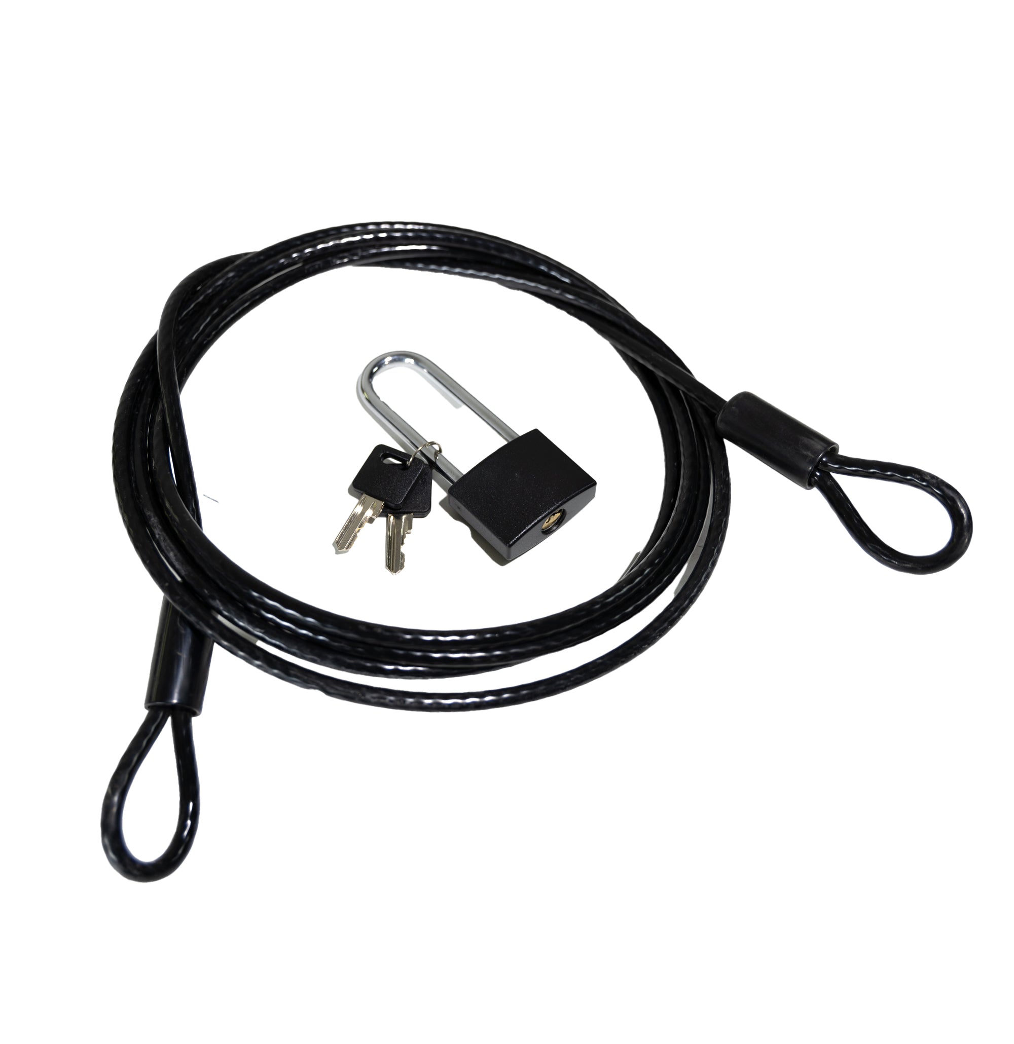 Storable Bike Lock (10'), Lock Included