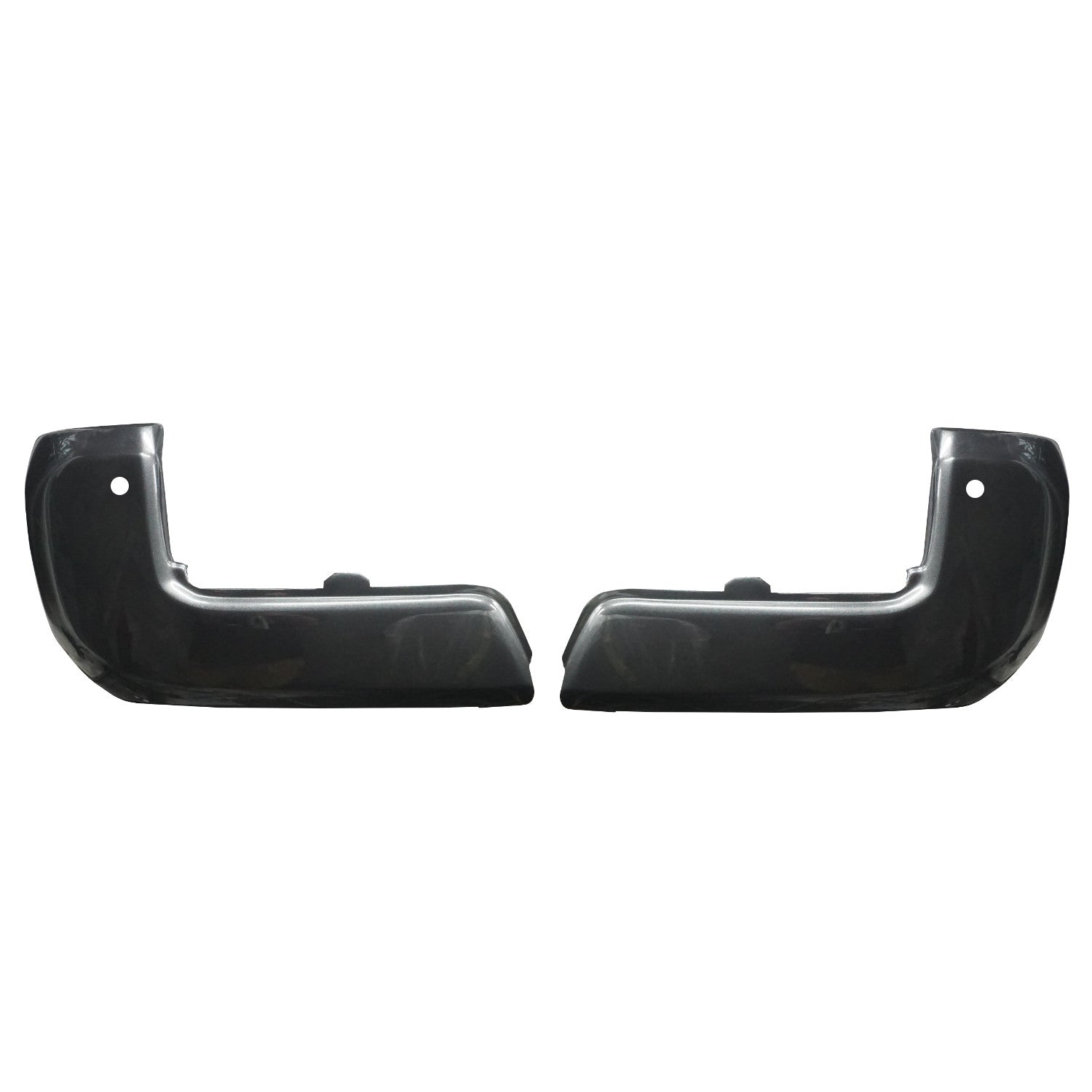 Magnetic Gray rear bumper cover for 2016-2023 Toyota Tacoma, with parking sensor holes