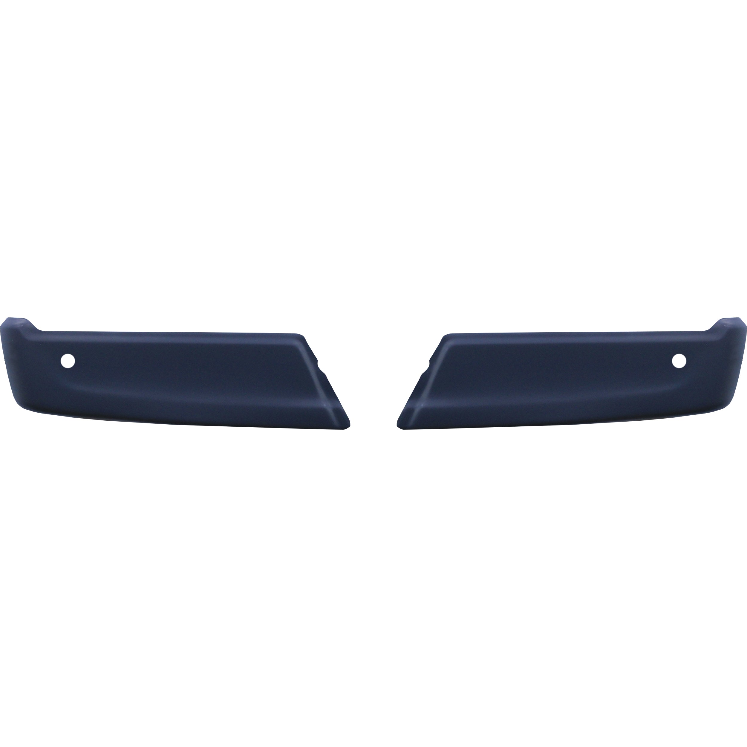 Matte Black 2021-2023 F150 Rear Bumper Covers with 2 parking sensor holes cut out