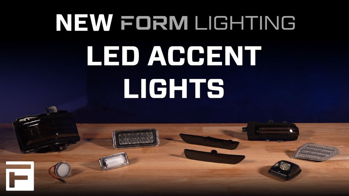 Form Lighting 2014-2024 Toyota 4Runner LED License Plate Lights (Pair)