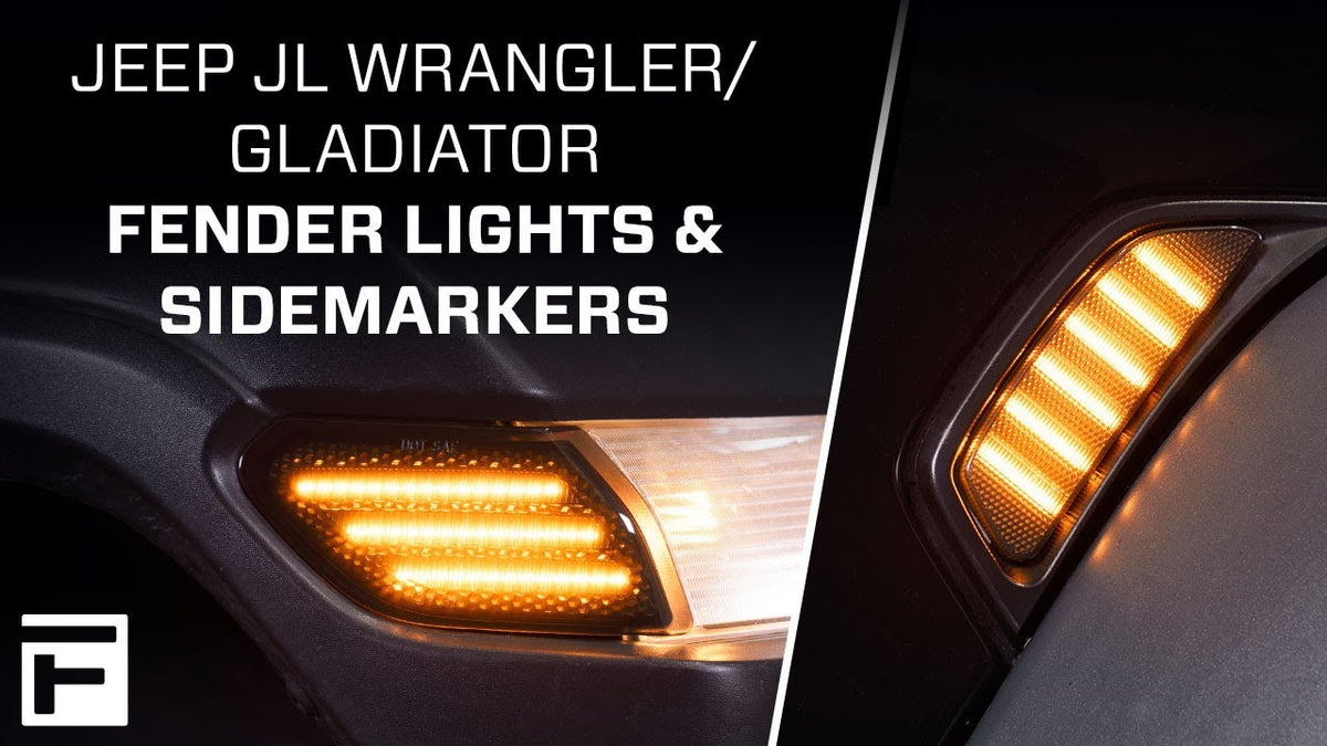 Form Lighting 2020-2026 Jeep Gladiator LED Sidemarkers (Pair)