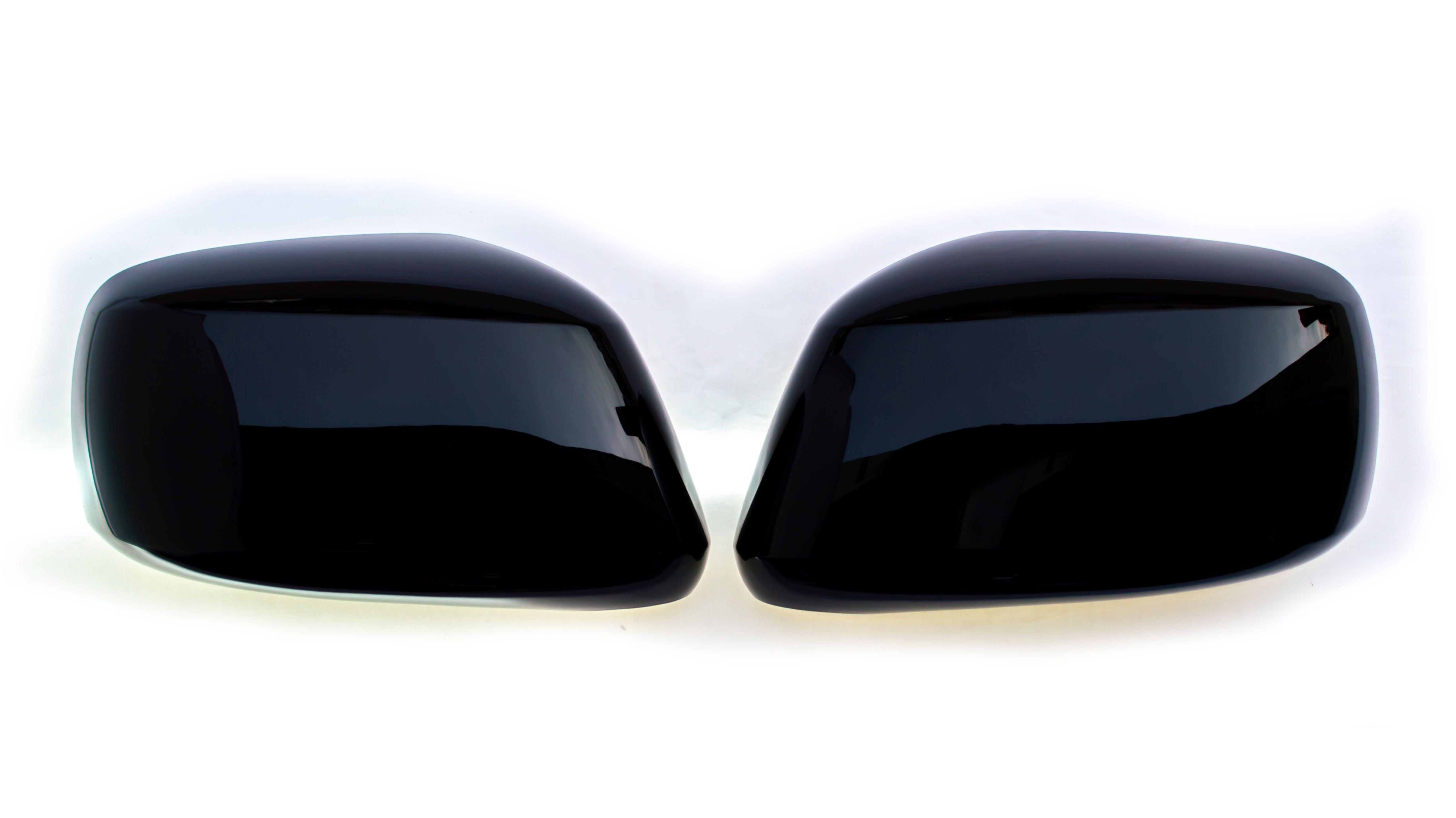 MC6117BLK 05-15 Nissan Xterra 2 PCS Full Gloss Black Tape-on Mirror Cover