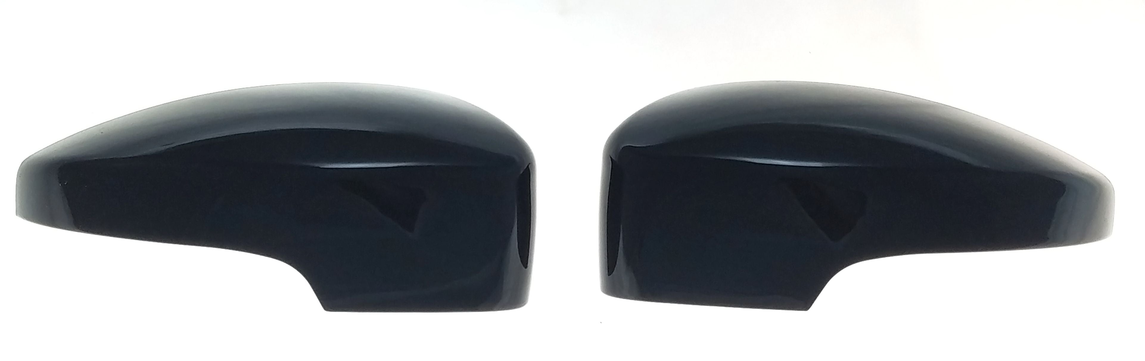 MC6185BLK 13-16 Ford C-Max 2 PCS With Turn Signal Top Gloss Black Tape-on Mirror Cover