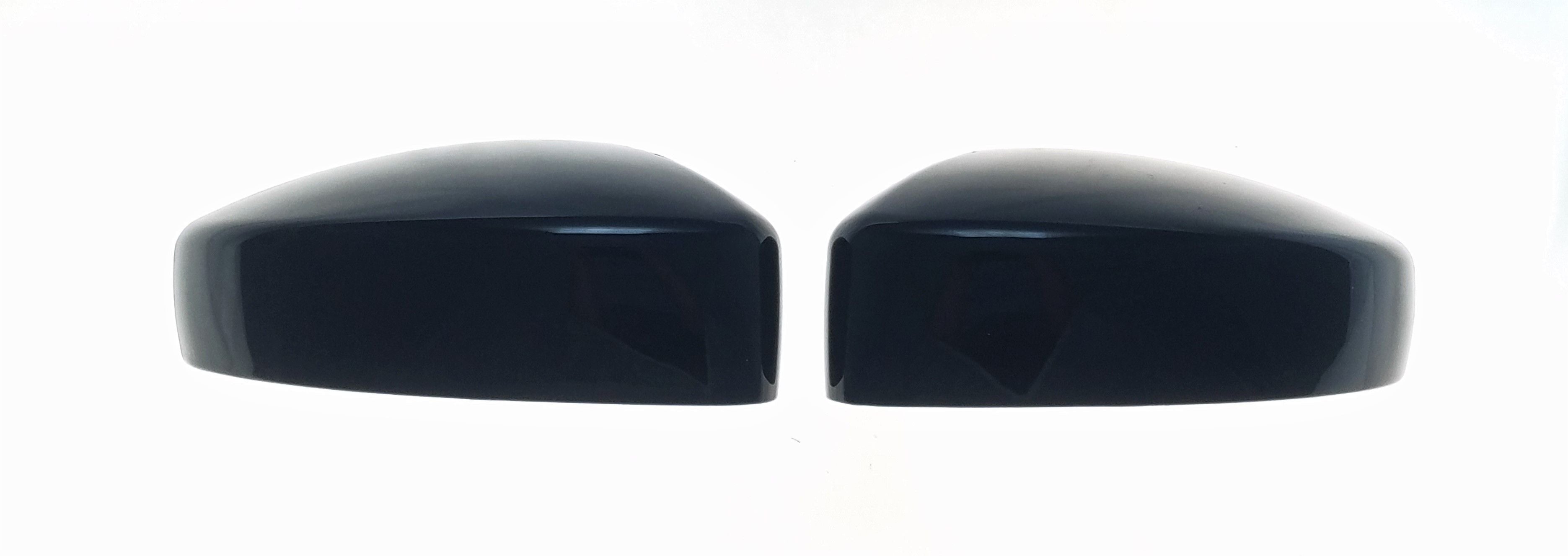 MC6196BLK 13-16 Ford C-Max 2 PCS No Turn Signal Top Gloss Black Tape-on Mirror Cover